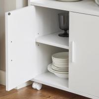 Estantería para microondas, Carrito de Almacenamiento con Ruedas para Cocina, Armario de Almacenamiento - details 5