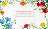 building blocks flowers