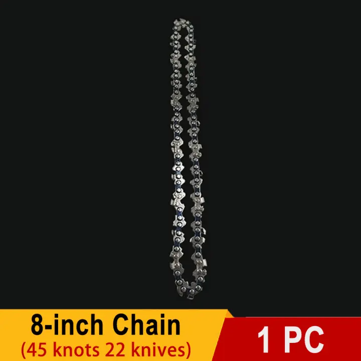 Sierra eléctrica de 8 pulgadas, accesorios para cortar madera, 1/4LP, 45 nudos, 22 cuchillos - 1