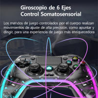 Mando inalámbrico para PS4/Slim/Pro Joystick Compatible con Bluetooth para Switch Android ios con 6 ejes - details 1