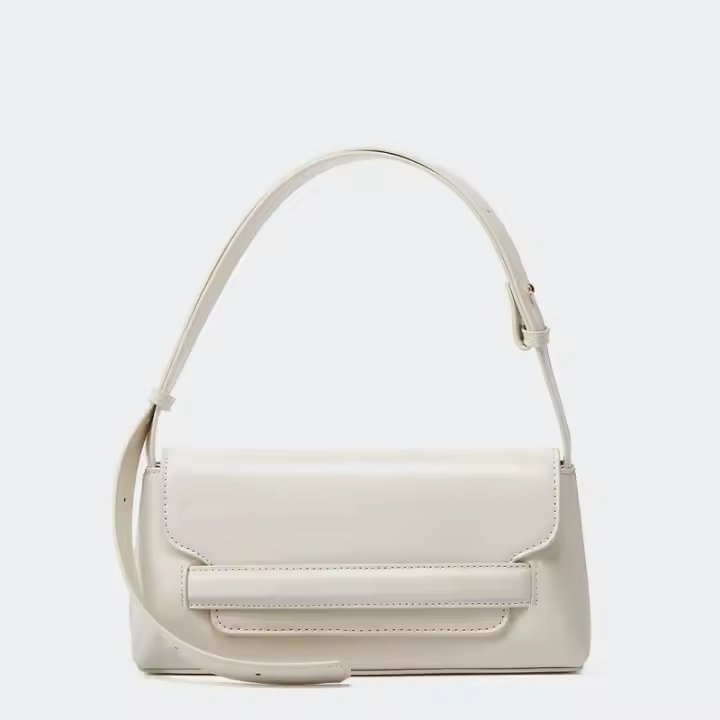 Bolso de un solo hombro para mujer, piel sintética, bolso de un solo hombro con cierre de cremallera, correa de hombro ajustable Mochila de lujo de alta gama - 1