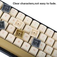 Teclas PBT, 125 teclas, perfil XDA, juego de teclas, sublimación de tinte para teclado mecánico Cherry MX Switch - details 4