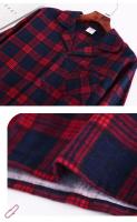 Trajes de casa para hombre, pantalones de manga larga, trajes para Otoño e Invierno, Pijamas para hombre, pijamas de franela con diseño a cuadros para hombre - details 20