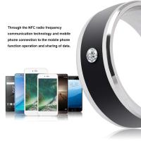 Anillo con tecnología NFC, anillo deportivo, anillo con tecnología inteligente NFC de acero inoxidable - details 5