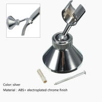 Soporte ajustable cromado para montaje en pared, Base de pulverizador para cabezal de ducha de baño - details 3