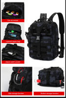 Mochila Táctica Militar Molle de Gran Capacidad para Senderismo Pesca Cajas de Caña Mochila Hombres al Aire Libre Camping Bolsas de Hombro - details 7
