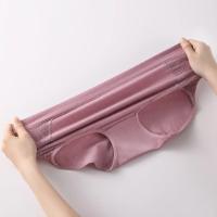 Bragas de cintura alta para mujer, ropa interior de algodón sin costuras, Sexy, Triangular, 3 piezas - details 8