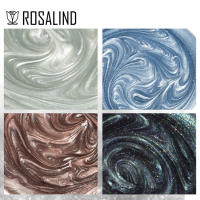 ROSALIND Gel de ojo de gato para manicura, capa superior Base semipermanente, esmalte de uñas, 5ML - details 5