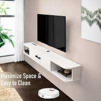 Soporte de TV de Madera Flotante Estante de Pared para TV Mueble de Madera para TV Colgante - details 33