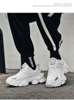 Zapatillas de deporte informales para hombre, tenis de lujo, transpirables, mocasines de moda para correr - details 8