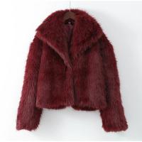 Abrigos de piel sintética esponjosos con solapa marrón Vintage para mujer, chaquetas gruesas y cálidas de manga larga, prendas de vestir informales de calle para invierno 2024 - details 15