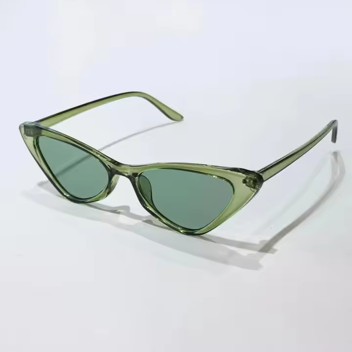 Gafas de Sol Cuadradas Vintage Montura Pequeña Estilo Ojo de Gato Para Hombres y Mujeres - 1