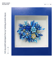 Bloques de construcción eternos de fantasía para niños, juguete de piezas de montaje de plantas y flores, decoración creativa de escritorio, regalo romántico, 917 - details 8