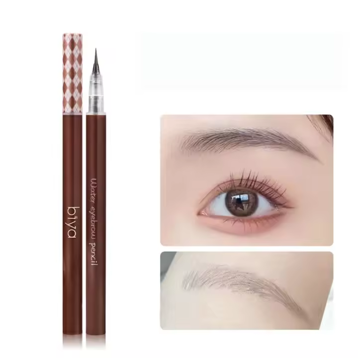 Thrush-lápiz delineador de ojos de larga duración, lápiz de cejas líquido cosmético para ojos, herramienta de maquillaje, lápiz de tatuaje, lápiz de cejas - 1