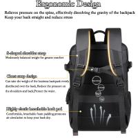 Mochila de Viaje Cabina Avion para Hombre, portátil, Impermeable, Ordenador - details 7