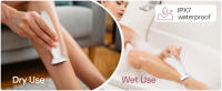 Maquinilla de Afeitar Eléctrica para Mujer, Recortadora de Pelo para Piernas de Bikini, Afeitado para Mujer, Cejas, Labios, Cuerpo, Cara, Barba, Bigote, Nariz, Brazo, Axila, Depilación Facial para Mujer, Kit 5 en 1, Puerto de Carga Tipo C - details 4