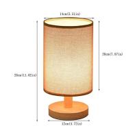 Luz de noche LED vintage, pequeña lámpara de mesa, luz de noche junto a la cama, recargable por USB, interruptor táctil, batería incorporada de 1600 mAh, regalos creativos - details 12