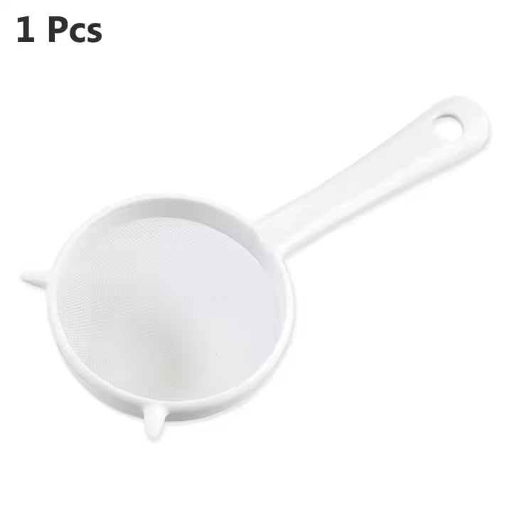 Colador de malla Manual para hornear, utensilios para hornear hojas de té, tamiz de harina, colador de aceite, tamiz de polvo, filtro de café - 1