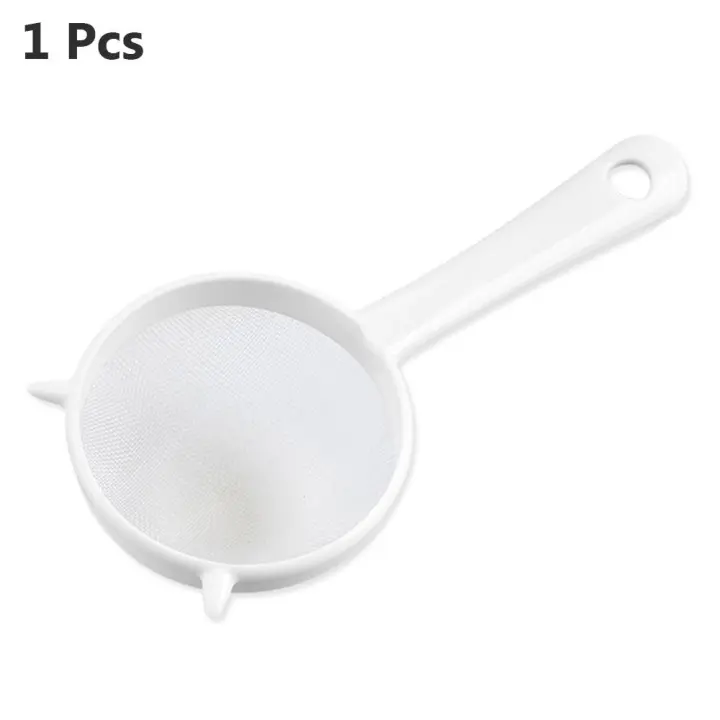 Colador de malla Manual para hornear, utensilios para hornear hojas de té, tamiz de harina, colador de aceite, tamiz de polvo, filtro de café - 1