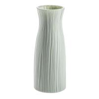 ETA casera de cerámica de imitación blanca, jarrón de plástico, decoración moderna de mesa de comedor para sala de estar - details 10
