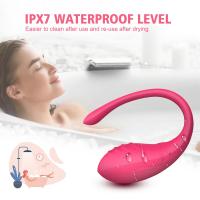 Vibrador Inalámbrico Bluetooth Control Remoto Aplicativo para Mujeres Huevo Vibrante para Sensualidad Juguetes para Adultos - details 6