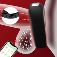 Vibrador de anillo con aplicación para hombres, masturbadores masculinos para retrasar la eyaculación, anillos para pene, tienda sexual erótica, juguetes para adultos, 18 parejas - details 4