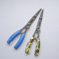 Alicates de pesca de corte de línea multifuncionales con mango de goma, alicates de Boca de pescado, gancho antideslizante, abrazadera de labio de agarre de pescado de acero inoxidable - details 5