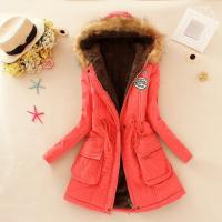 Chaqueta de algodón acolchada para mujer, abrigo informal ajustado con capucha, Parkas acolchadas, abrigo cálido, otoño e invierno, nové de 2025 - details 29
