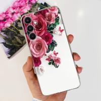 Funda de teléfono con diseño de mariposa y pantera para Samsung, carcasa trasera suave y transparente para móvil Samsung Galaxy A54, 5G, SM-A546B - details 18