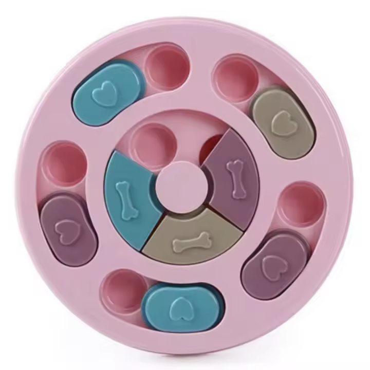 Puzzle Interactive para Perros, Slow, augmentation de comida, juguetes para entrenamiento de Inteligencia intelectual, rompecabezas para tratar Perros - 1