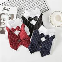 Traje Elegante para Mascotas Traje de Tuxedo con Lazo para Perros y Gatos - details 12