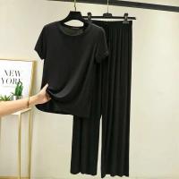 En el verano de 2025, el nuevo conjunto Modal incluye hermosa ropa de dormir informal de manga corta y ropa de dormir grande para mujer M-XXL. - details 7