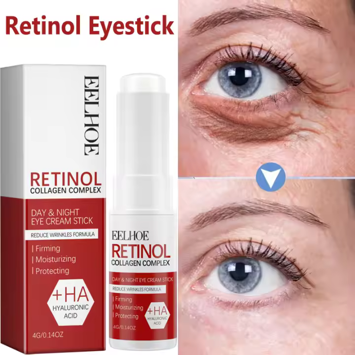 Retinol-Juego de suero Facial eliminador de arrugas, crema antienvejecimiento reafirmante instantánea, blanqueamiento de líneas finas, cuidado hidratante de la piel - 1