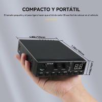 Retevis-Comunicador de radio CB MB62 para coche móvil, AM/FM, 27 MHz, CB portátil - details 4
