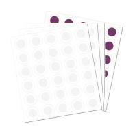 Pegatina de protección solar UV, 120 unidades, puntos de protección solar, pegatinas UV, autoadhesivas transparentes, parches soleados de detección UV para mujeres y hombres - details 0