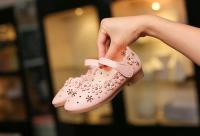 Zapatos de cuero de princesa para niñas, zapatos planos con recortes y flores, suaves, para primavera y verano, 2024 - details 23