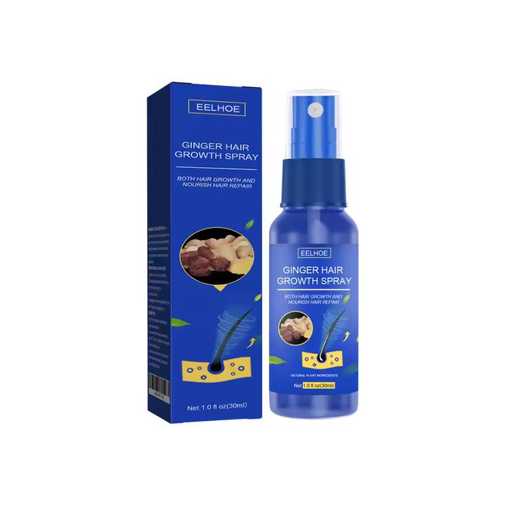El jengibre nutre ligeramente el cabello, hidrata, suaviza, brilla e hidrata el spray para el cuidado del cabello - 1