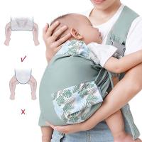 Fular-Portabebés Elástico Gris, portátil, Seguro y Ergonómico Durante la Lactancia Para Padres, Unisex - details 1