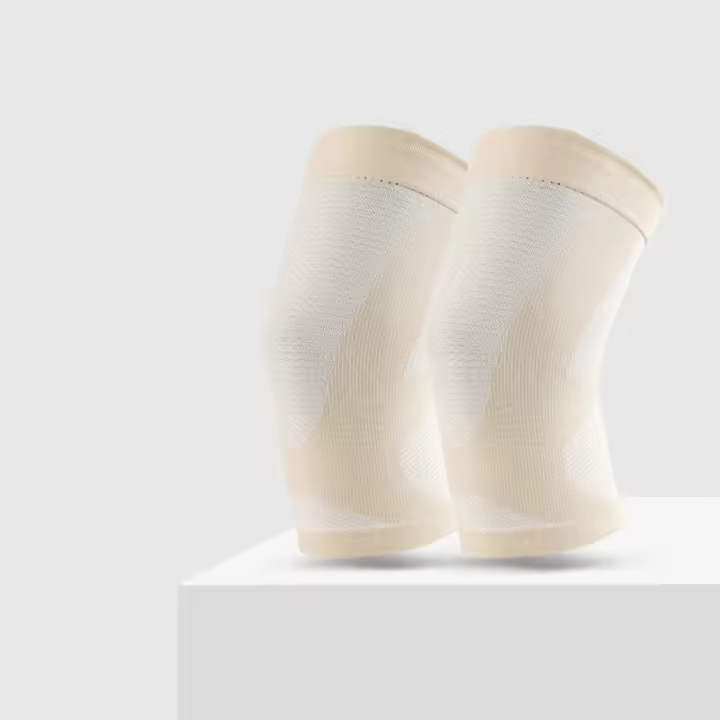 Rodilleras transpirables de nailon para hombre, rodilleras antideslizantes resistentes al desgaste, absorbentes del sudor, protección elástica para el menisco - 1