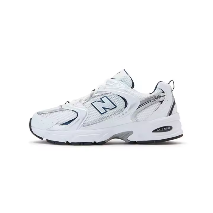 Auténticos zapatos deportivos NB 530 MR530SG para hombre y mujer, apliques de envío rápido LETEN - 1