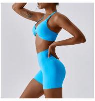 Sujetador Deportivo de Espalda Cruzada para Mujeres Top Deportivo de Yoga y Gimnasio Fitness Material de Nylon Transpirable y Hermoso - details 8