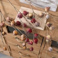 11 ramas artificiales de granada de frutas, ramas de frutas de espuma hechas a mano realistas, plantas falsas de plástico elegantes - details 6