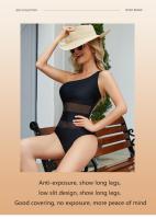 Traje de baño estampado de una pieza para mujer, traje de baño femenino, ropa de playa, bikini 2024 - details 2