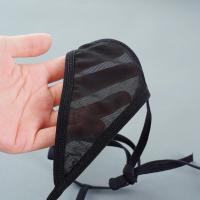 Conjuntos de mini sujetador sexy sin aros, conjunto de sujetador sin forro de malla ultrafina, conjunto de bragas negro transparente de 2 piezas con cuello Halter, conjuntos de lencería exótica para mujer - details 6
