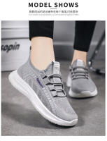 Nueva versión coreana casual, zapatos de suela suave, malla transpirable, zapatos de plataforma para mujer de moda. - details 11