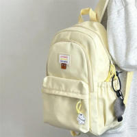 Mochila de gran capacidad loungefly, duradera, de nylon, mochilas escolares diarias para mujeres y hombres, bolsa de viaje portá - details 3