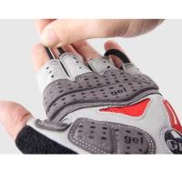 Guantes De medio dedo para deportes al aire libre para hombres y mujeres, almohadilla De Gel transpirable, MTB, carreras De carretera, ciclismo - details 5