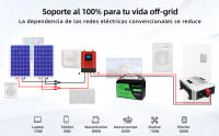 Inversor de Onda Senoidal Puro 12V a 230V 3000W 6000W Convertidor de Voltaje Solar Caravana - details 7