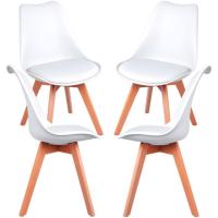 Comedor - Pack 4 Sillas Synk Basic - Blanco - details 0
