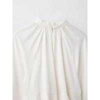 OUWU- Blusa con pliegues para mujer, camisa de manga larga, elegante, primavera, 2025 - details 8
